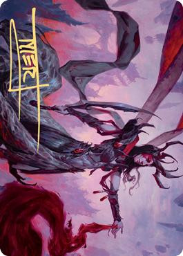 {Drana, the Last Bloodchief Art Card} (Signed)
Art Series
Single
Magic The Gathering