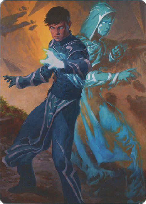 {Jace, Mirror Mage Art Card} (#01)\nArt Series\nSingle\nMagic The Gathering