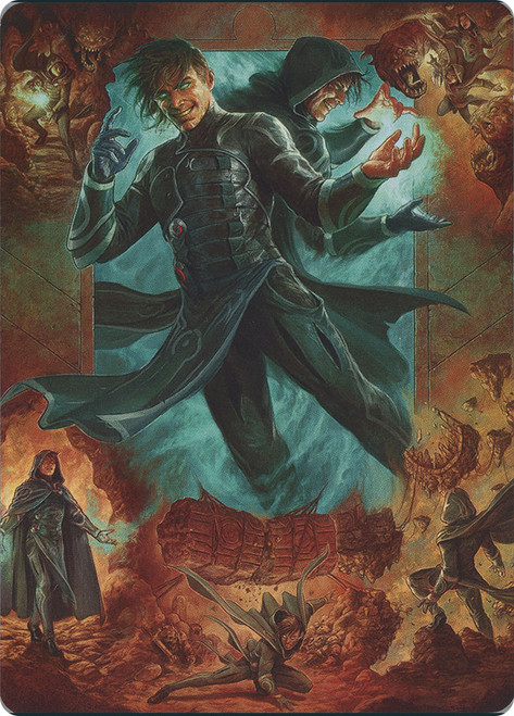 {Jace, Mirror Mage Art Card} (#02)\nArt Series\nSingle\nMagic The Gathering