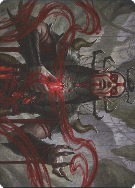{Malakir Blood-Priest Art Card}\nArt Series\nSingle\nMagic The Gathering