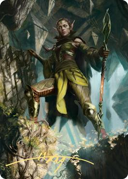 {Nissa of Shadowed Boughs Art Card} (#05) (Signed)
Art Series
Single
Magic The Gathering