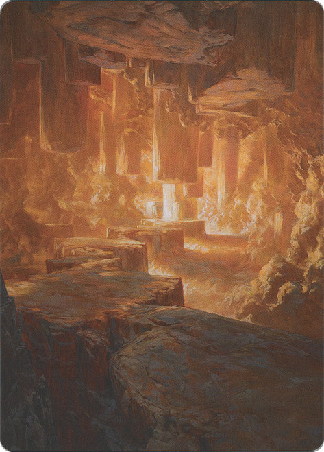 {Pillarverge Pathway Art Card}\nArt Series\nSingle\nMagic The Gathering