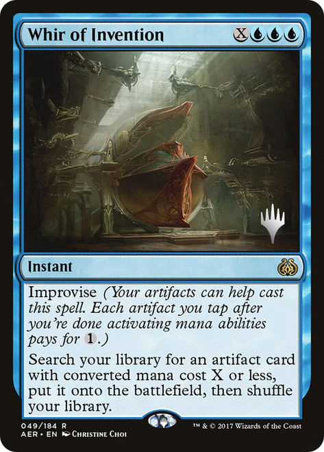 Whir of Invention (Promo Pack) (Aether Revolt)\nPromo: Planeswalker Stamped\nSingle\nMagic The Gathering
