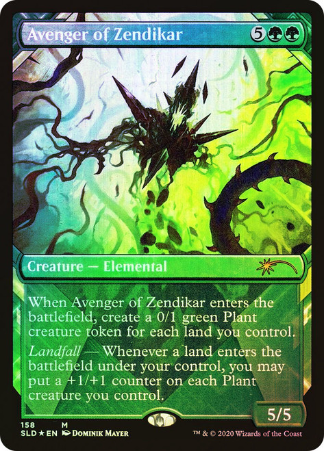 Avenger of Zendikar (Secret Lair) (Showcase)\nPromo: General\nSingle\nMagic The Gathering