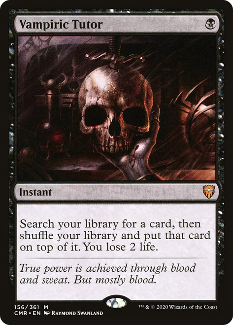 Vampiric Tutor\nCommander Legends\nSingle\nMagic The Gathering