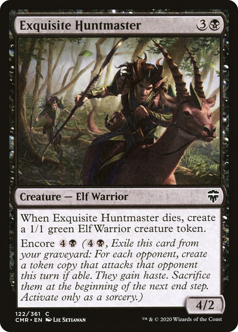 Exquisite Huntmaster\nCommander Legends\nSingle\nMagic The Gathering