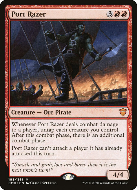 Port Razer\nCommander Legends\nSingle\nMagic The Gathering