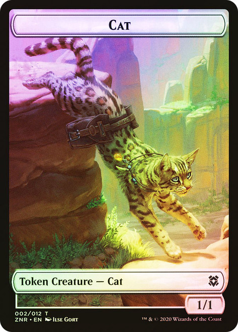 {Cat Token} // {Construct Token}
Zendikar Rising
Single
Magic: The Gathering