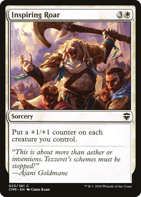 Inspiring Roar\nCommander Legends\nSingle\nMagic The Gathering