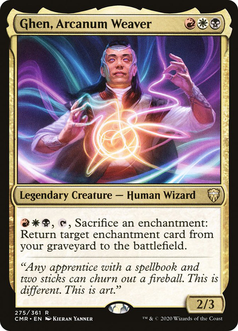 Ghen, Arcanum Weaver\nCommander Legends\nSingle\nMagic The Gathering