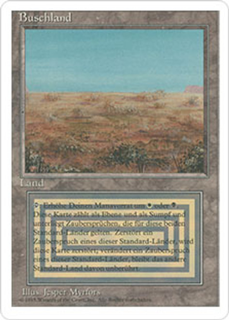 MTG Scrubland-