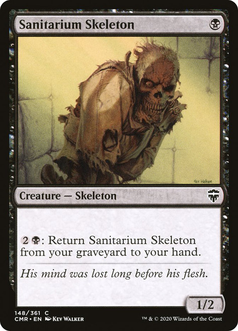 Sanitarium Skeleton\nCommander Legends\nSingle\nMagic The Gathering