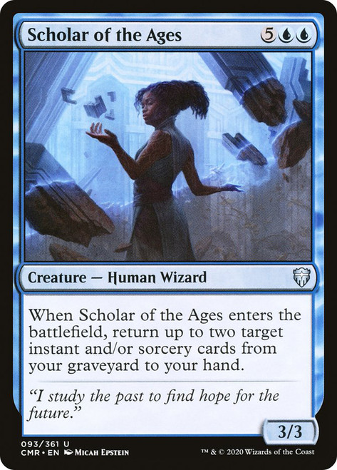 Scholar of the Ages\nCommander Legends\nSingle\nMagic The Gathering