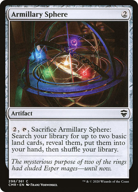 Armillary Sphere\nCommander Legends\nSingle\nMagic The Gathering