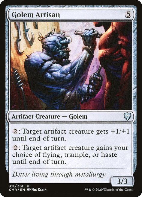 Golem Artisan\nCommander Legends\nSingle\nMagic The Gathering