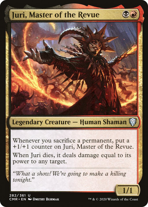 Juri, Master of the Revue\nCommander Legends\nSingle\nMagic The Gathering