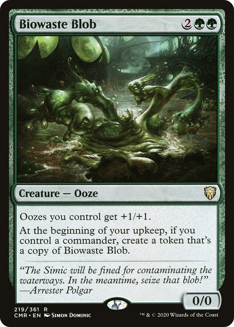 Biowaste Blob\nCommander Legends\nSingle\nMagic The Gathering