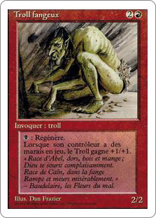 Sedge Troll
3rd Edition/Revised - French
Single
Magic The Gathering