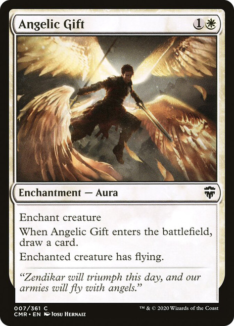 Angelic Gift\nCommander Legends\nSingle\nMagic The Gathering