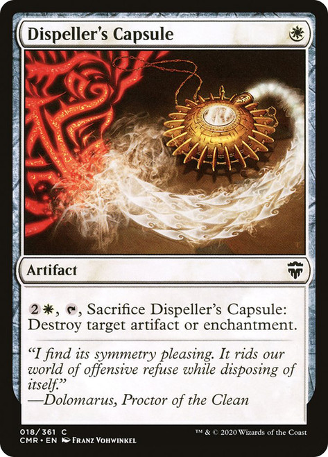 Dispeller's Capsule\nCommander Legends\nSingle\nMagic The Gathering