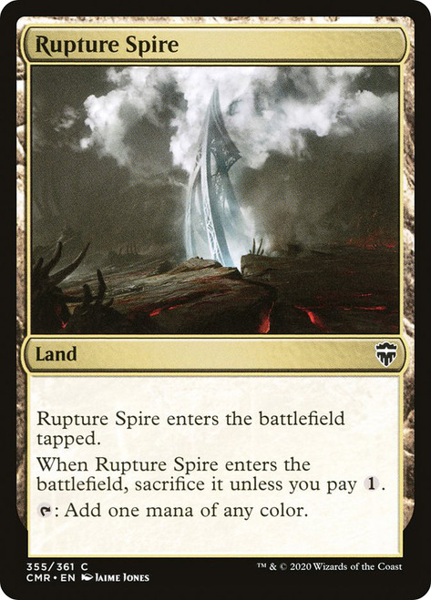 Rupture Spire\nCommander Legends\nSingle\nMagic The Gathering