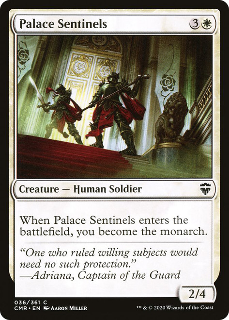 Palace Sentinels\nCommander Legends\nSingle\nMagic The Gathering