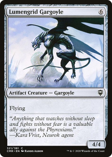 Lumengrid Gargoyle\nCommander Legends\nSingle\nMagic The Gathering