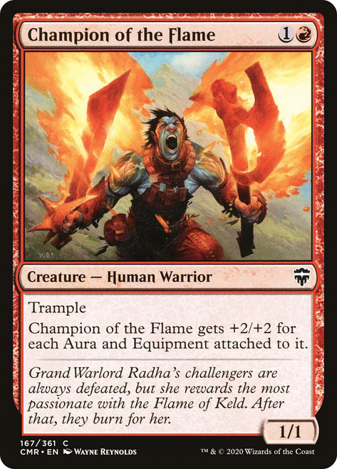 Champion of the Flame\nCommander Legends\nSingle\nMagic The Gathering