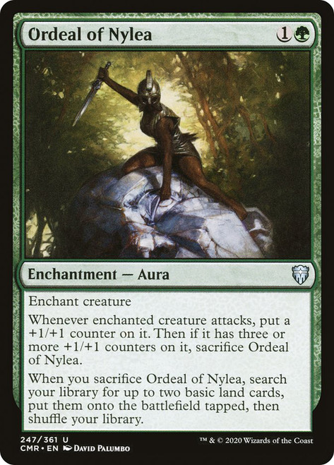 Ordeal of Nylea\nCommander Legends\nSingle\nMagic The Gathering