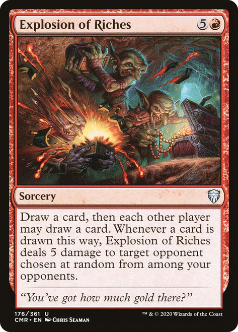 Explosion of Riches\nCommander Legends\nSingle\nMagic The Gathering