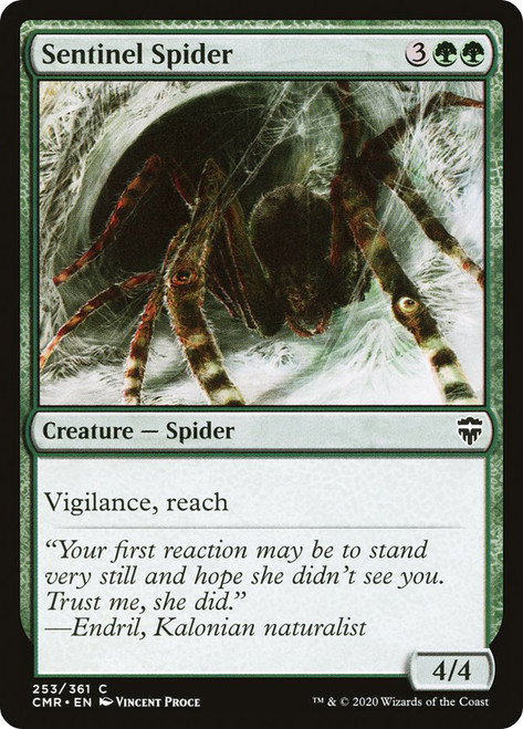Sentinel Spider\nCommander Legends\nSingle\nMagic The Gathering