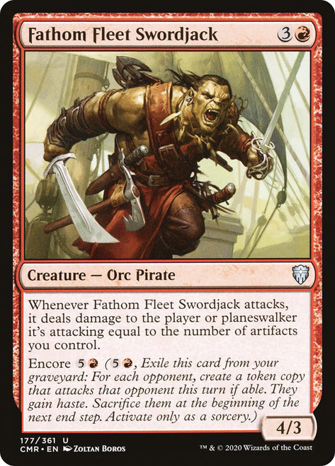 Fathom Fleet Swordjack\nCommander Legends\nSingle\nMagic The Gathering