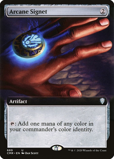 Arcane Signet (Extended Art)\nCommander Legends - Variants\nSingle\nMagic The Gathering