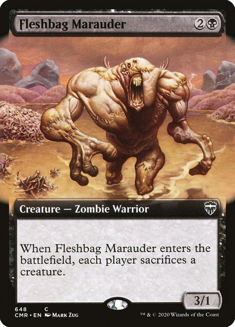 Fleshbag Marauder (Extended Art)\nCommander Legends - Variants\nSingle\nMagic The Gathering