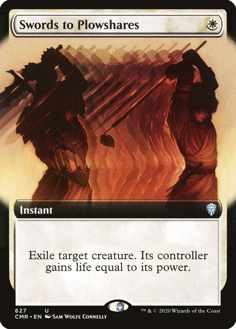 Swords to Plowshares (Extended Art)\nCommander Legends - Variants\nSingle\nMagic The Gathering