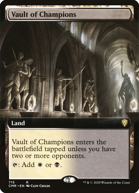 Vault of Champions (Extended Art)\nCommander Legends - Variants\nSingle\nMagic The Gathering