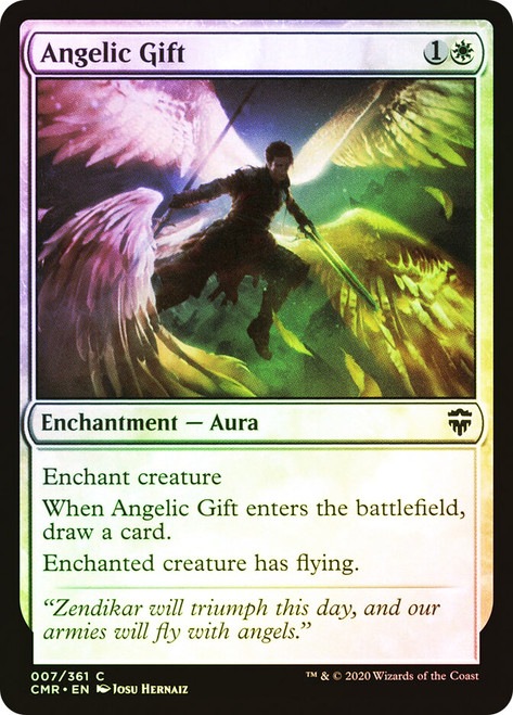 Angelic Gift\nCommander Legends\nSingle\nMagic The Gathering