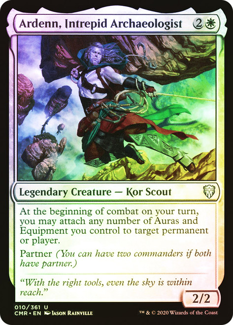 Ardenn, Intrepid Archaeologist\nCommander Legends\nSingle\nMagic The Gathering