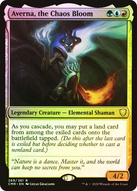 Averna, the Chaos Bloom\nCommander Legends\nSingle\nMagic The Gathering