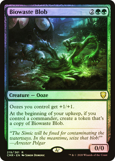 Biowaste Blob\nCommander Legends\nSingle\nMagic The Gathering