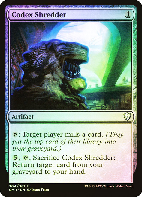 Codex Shredder\nCommander Legends\nSingle\nMagic The Gathering