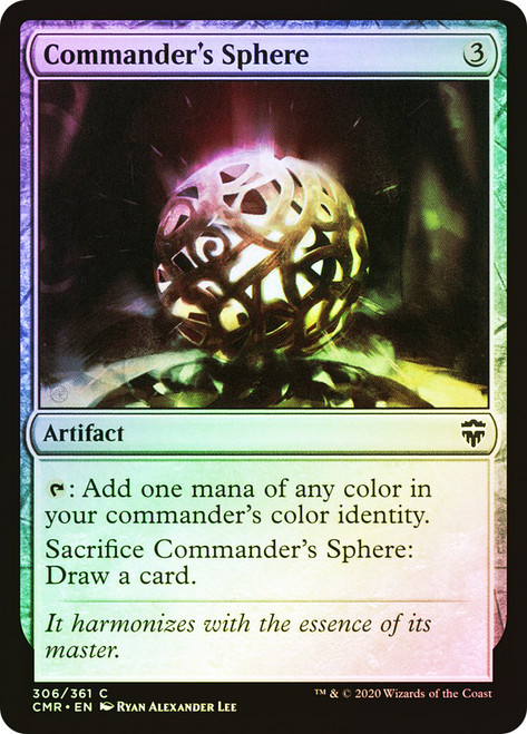 Commander's Sphere\nCommander Legends\nSingle\nMagic The Gathering
