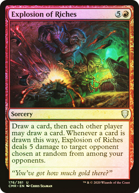 Explosion of Riches\nCommander Legends\nSingle\nMagic The Gathering