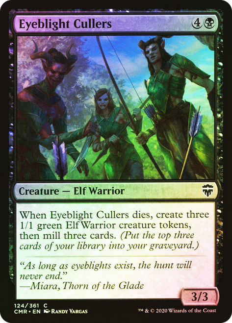 Eyeblight Cullers\nCommander Legends\nSingle\nMagic The Gathering