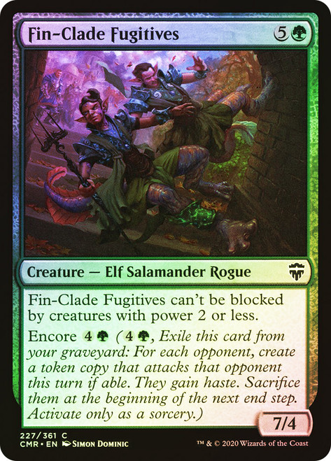 Fin-Clade Fugitives\nCommander Legends\nSingle\nMagic The Gathering