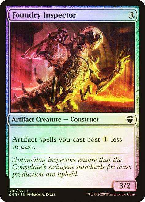 Foundry Inspector\nCommander Legends\nSingle\nMagic The Gathering