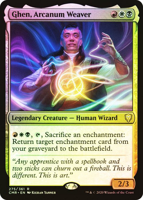 Ghen, Arcanum Weaver\nCommander Legends\nSingle\nMagic The Gathering