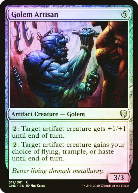 Golem Artisan\nCommander Legends\nSingle\nMagic The Gathering