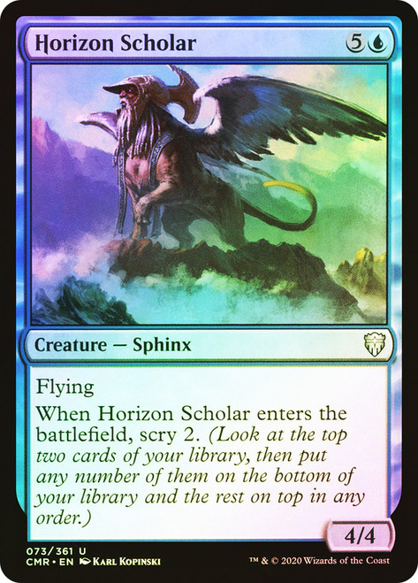 Horizon Scholar\nCommander Legends\nSingle\nMagic The Gathering