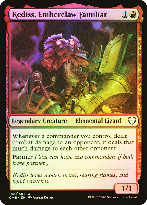 Kediss, Emberclaw Familiar\nCommander Legends\nSingle\nMagic The Gathering